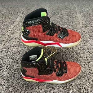 Jordan Spike Forty Shoes Red Ghost Green Men’s Size 11 Black w/ Box 819952-605